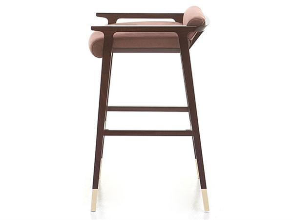 中式簡(jiǎn)約實(shí)木高腳吧椅咖啡廳家具