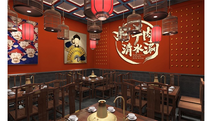 中式火鍋店空間裝修設(shè)計(jì)風(fēng)格
