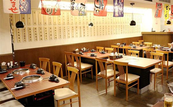 日式烤肉店無(wú)煙凈化桌